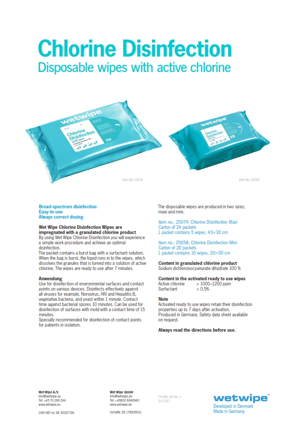 Wetwipe Environmental Hygiene Surface Cleaning Disposable Wipes
