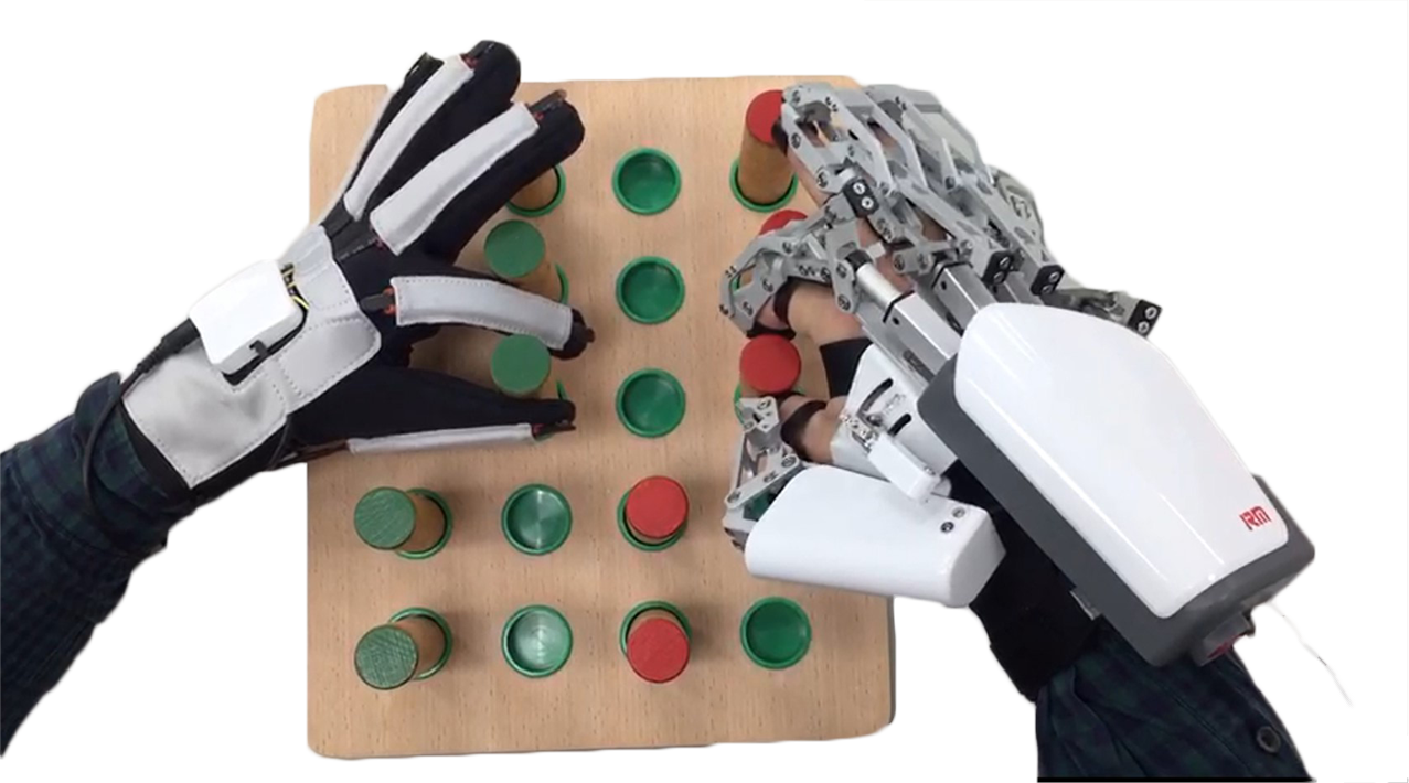 MIRROR HAND-Wearable Hand Robotic Exoskeleton
