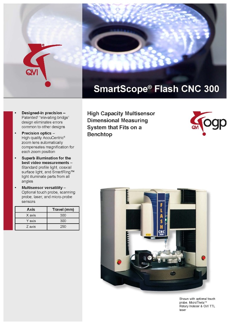 SmartScope Flash® CNC 300
